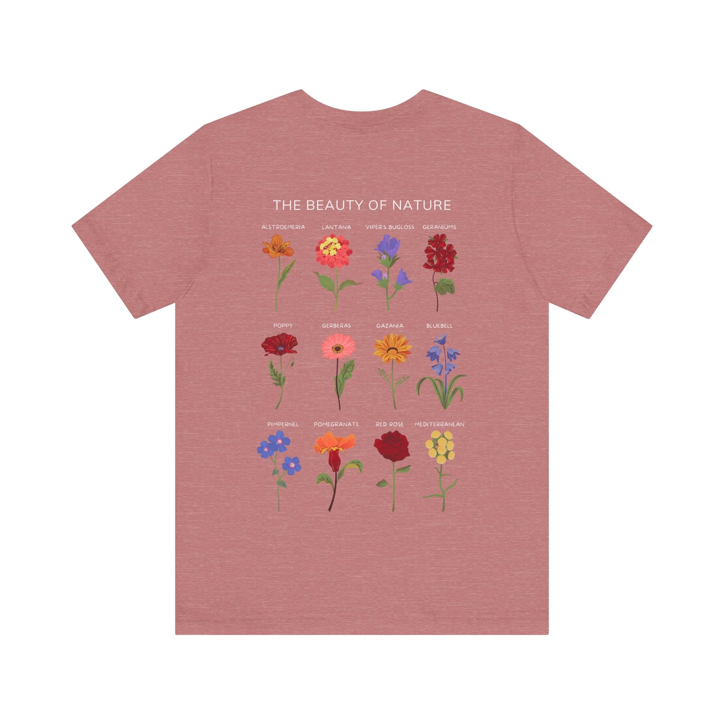 Blumen T-Shirt Unisex I Wildblumen T-Shirt I Boho T-Shirt
