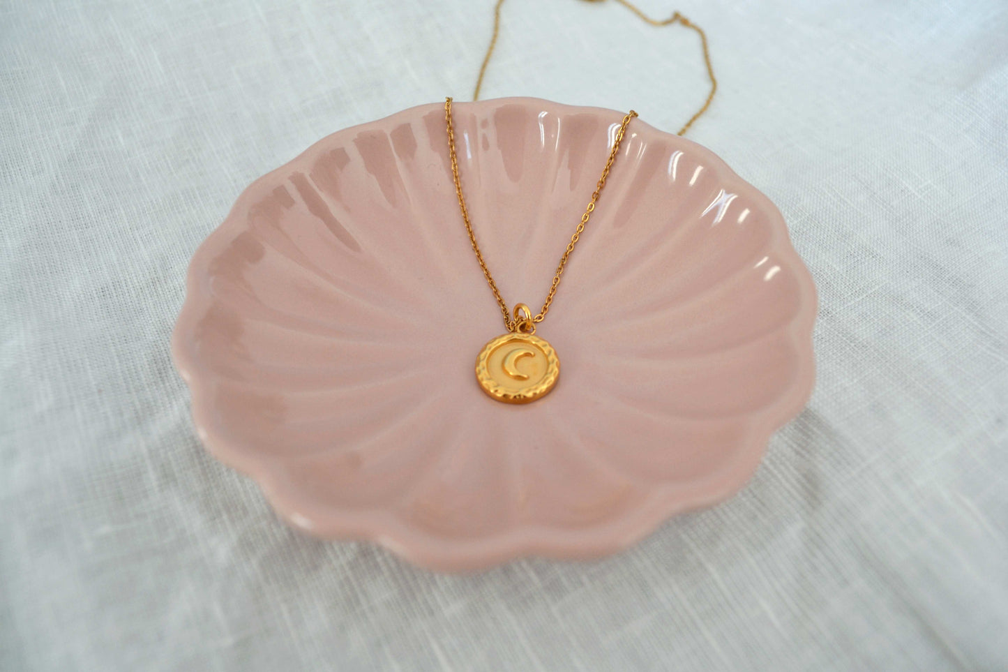 Mond Kette gold