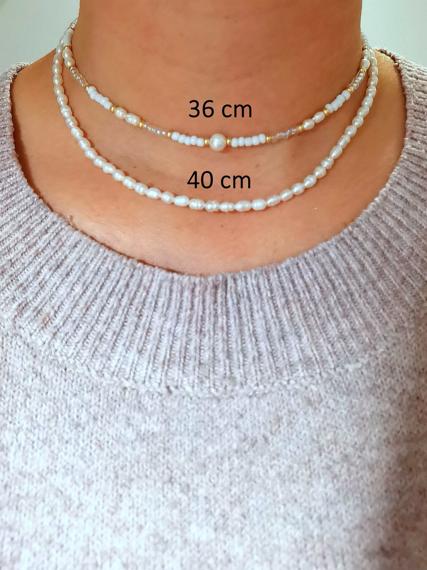 Perlenkette Damen