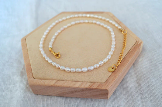 Süßwasserperlenkette Damen